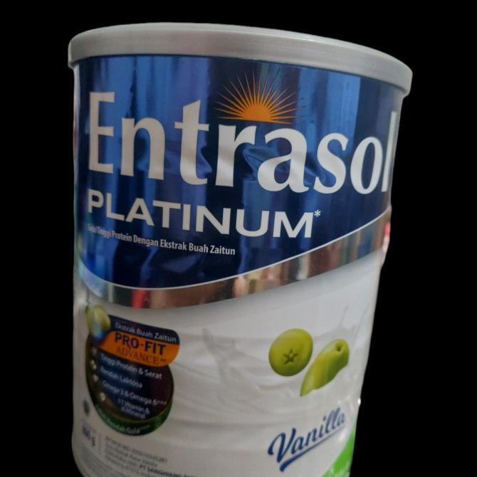 

[ COD ] entrasol platinum 800gr vanila