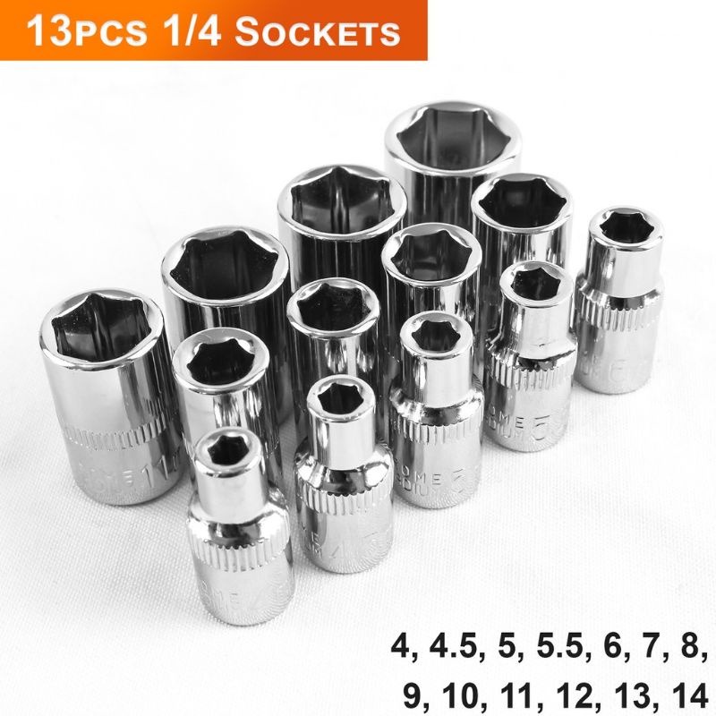 KUNCI SOK SET 46 PCS - Socket set 1/4