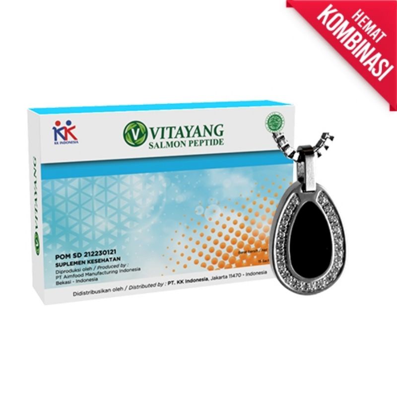 Paket Combo KK Liforce Heart and Salmon Peptide Vitayang