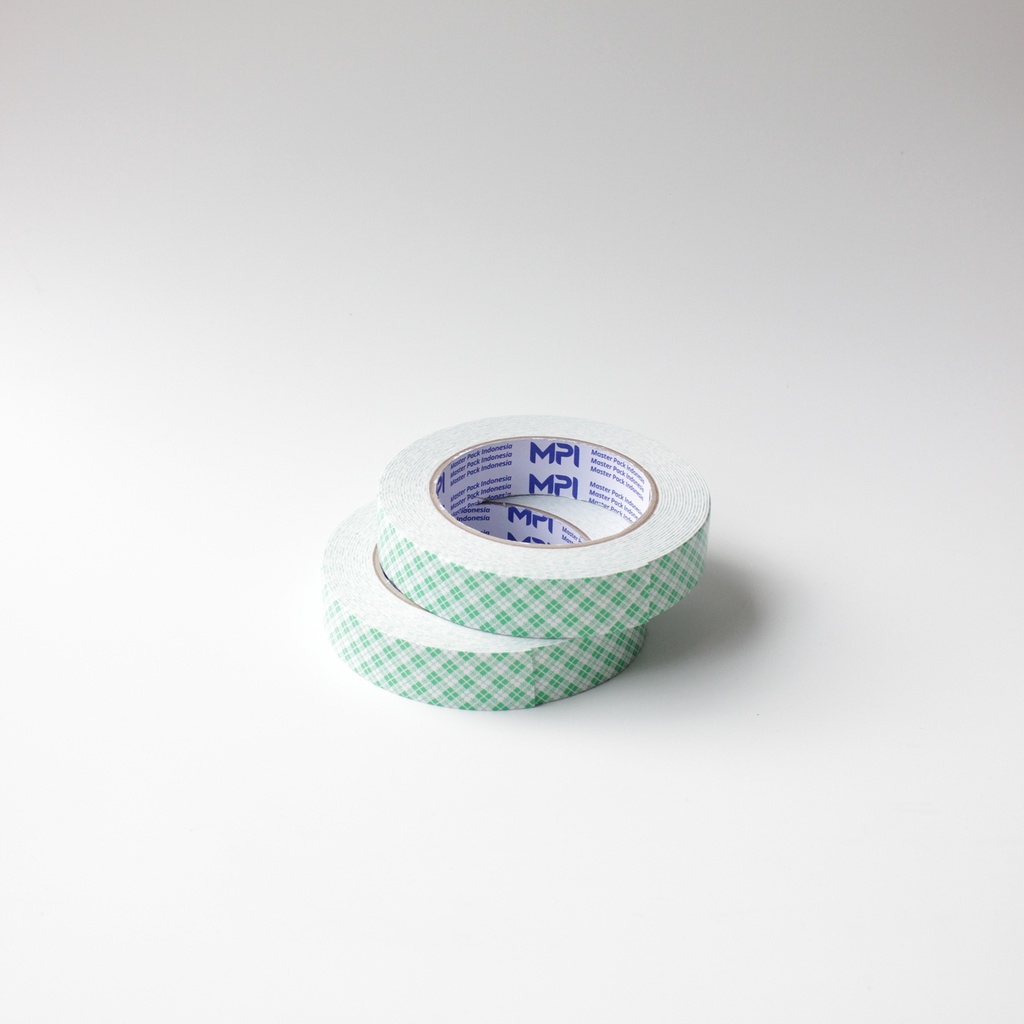 

Double Foam Tape Batik Busa Putih Master Pack Indonesia 24mmx5 Meter