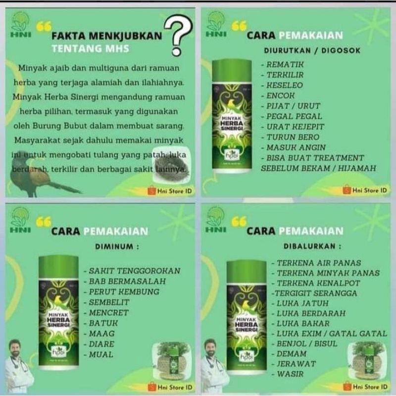 MINYAK HERBAL SINERGI HPAI