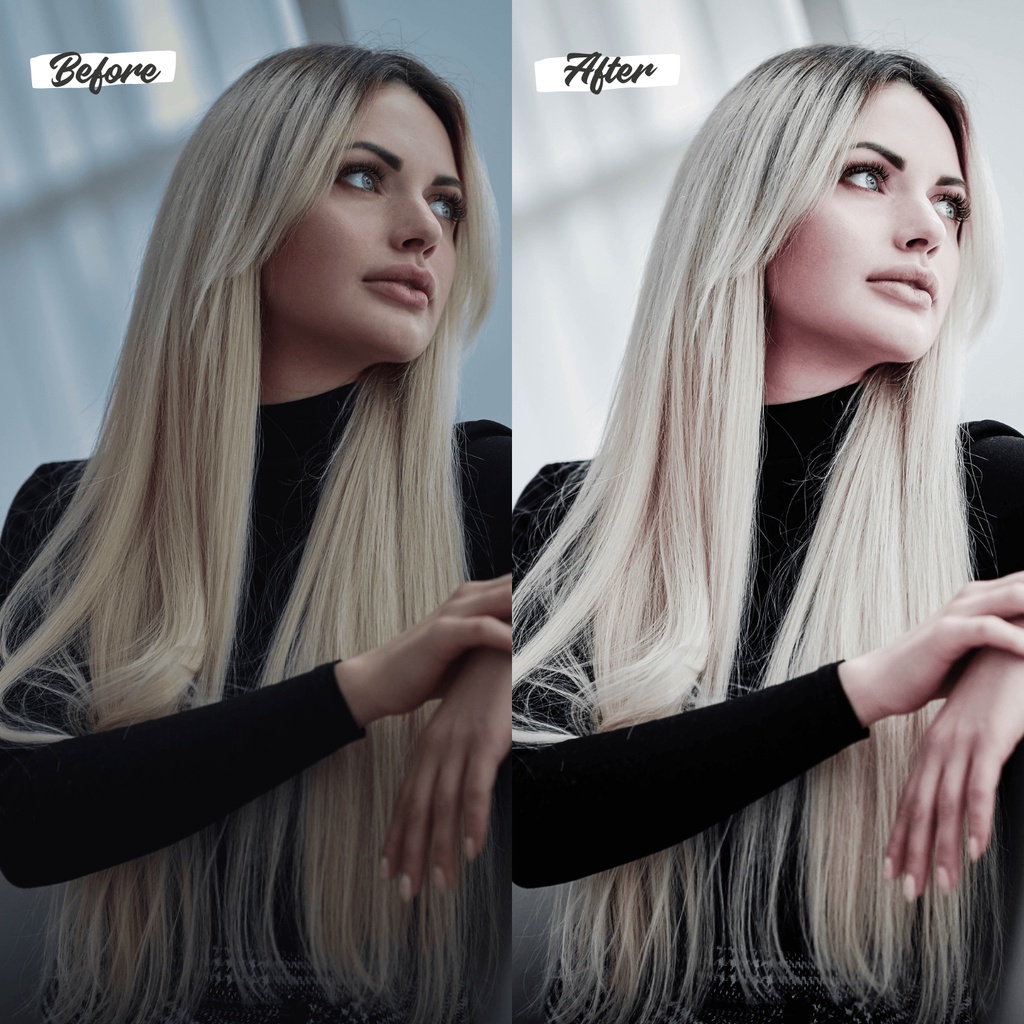 10 Lightroom Preset Gray Sepia IOS/Android &amp; Dekstop