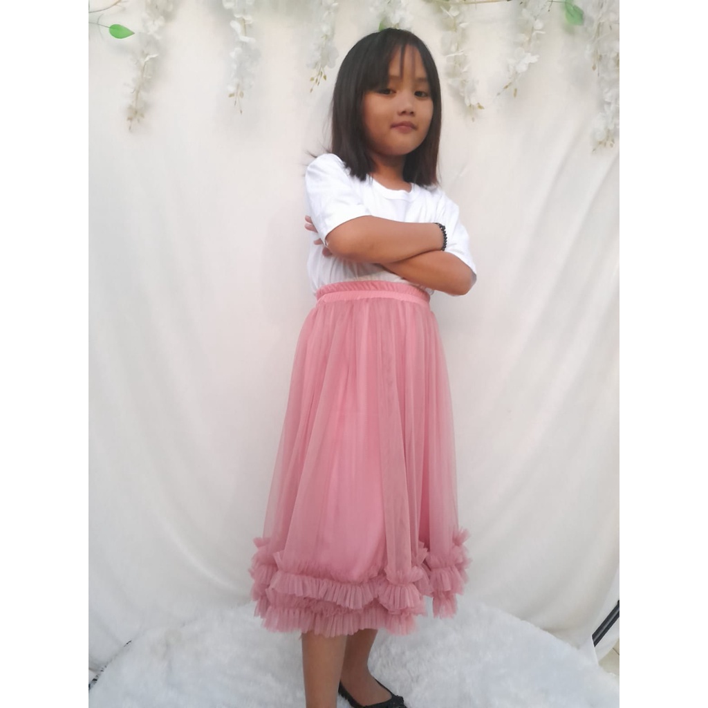 Rok Tutu Anak Rempel Bawah