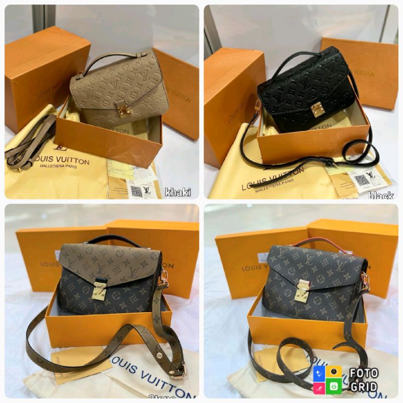 tas fashion LV metis medium  selempang free box