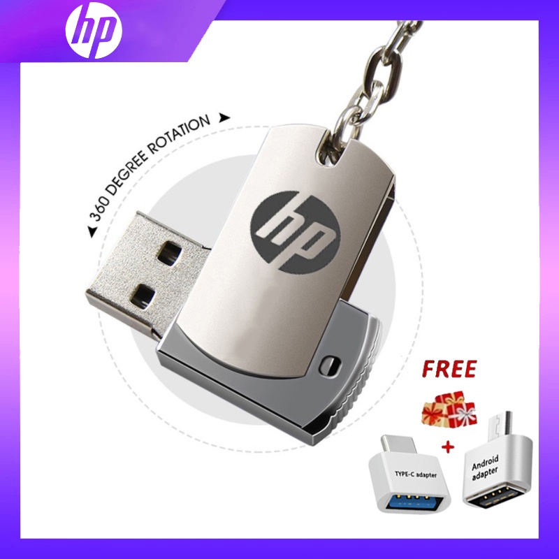 Hewlett-packard Flashdisk Usb 3.0 128gb 64gb 512gb 16gb / 4gb / 8gb / gb Anti Air