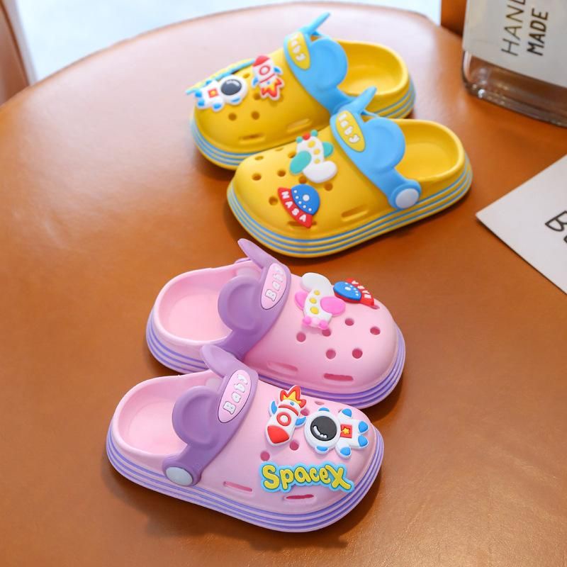 Sandal Karet Anak Motif Spacex Astronot Import High Quality RF