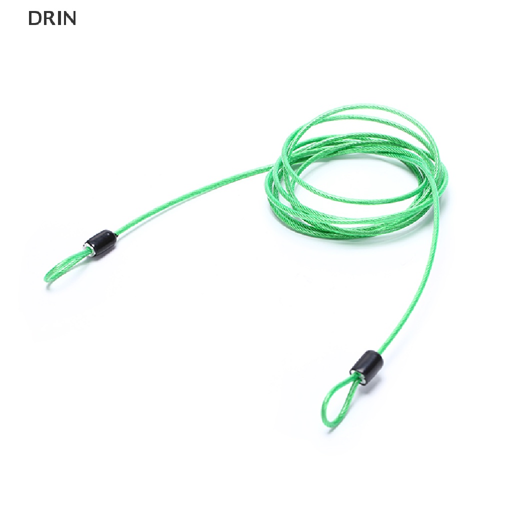 Dr 200CM x 2.5MM Kabel Kunci Sepeda / Skuter Bentuk U vn