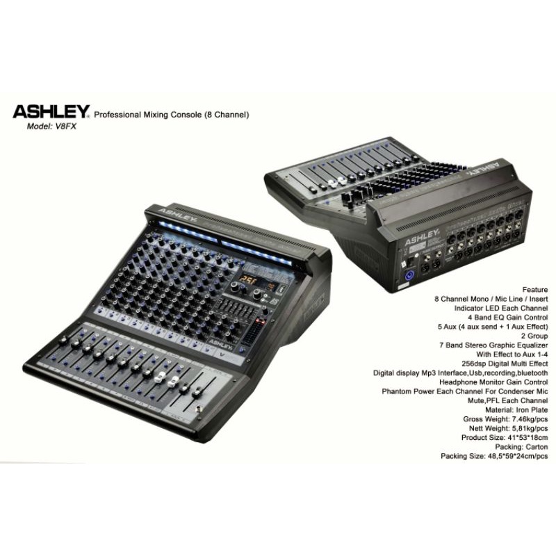 Ashley V8FX 8Channel Original