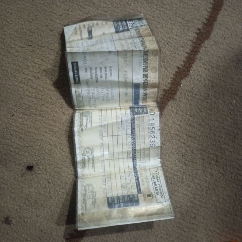 STNK+NO MESIN Jupiter mx