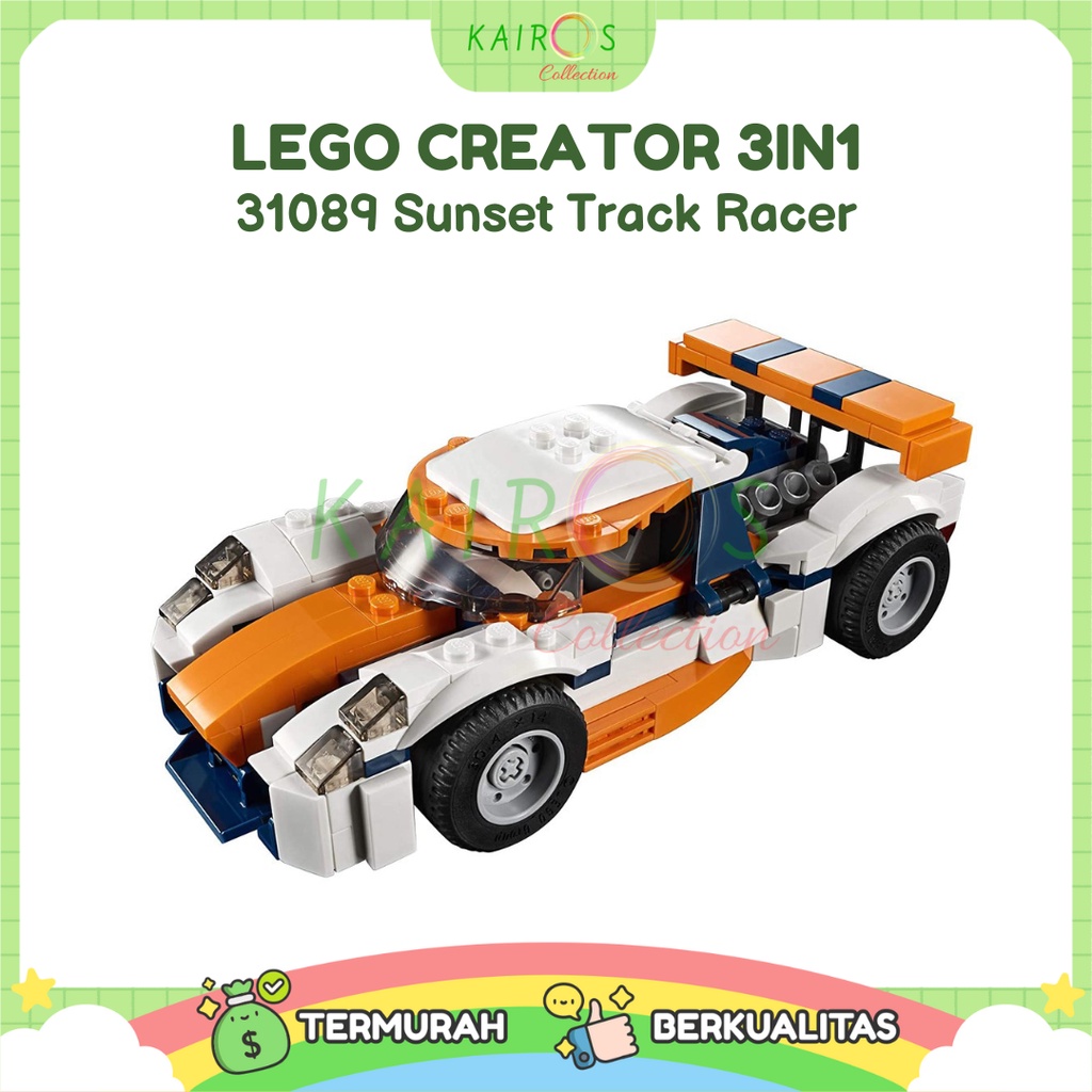 Lego Creator 3in1 31089 Sunset Track Racer