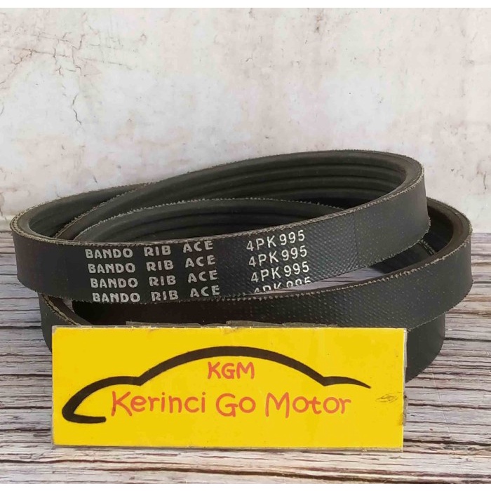 BANDO VAN BELT 4PK 995 RIB BELT TALI KIPAS DINAMO NISSAN SENTRA 1.6