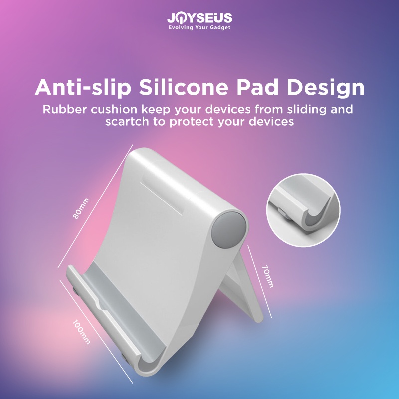 JOYSEUS Adjustable Desk Tablet Holder Multi-angle Stand Accessories