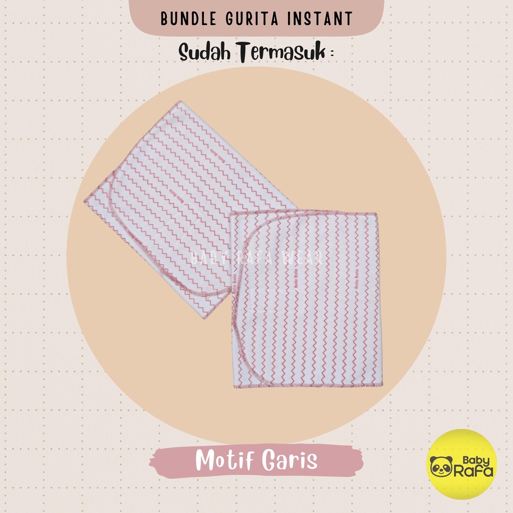 Serian Dusty - 6 Pcs Gurita Bayi Baru Lahir Serian PINK DUSTY Rekat Gurita Bayi Gurita Instant SNI Bolo Bolo