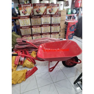 Jual Gerobak Serbaguna Bahan Bangunan Lori Dorong Pasir Semen | Shopee ...