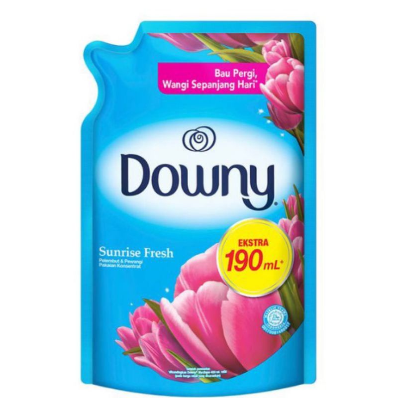 downy 1,14liter ( 950ml + 190ml ) pewangi pakaian