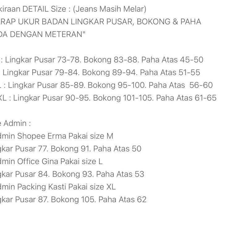 Siap Kirim BKK LOUIS RIBBON CUTBRAY JEANS PREMIUM BANGKOK