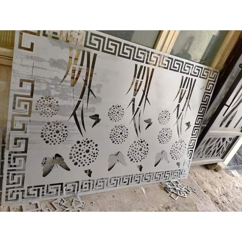 Jual Pagar minimalis moderen cutting laser plat | Shopee Indonesia