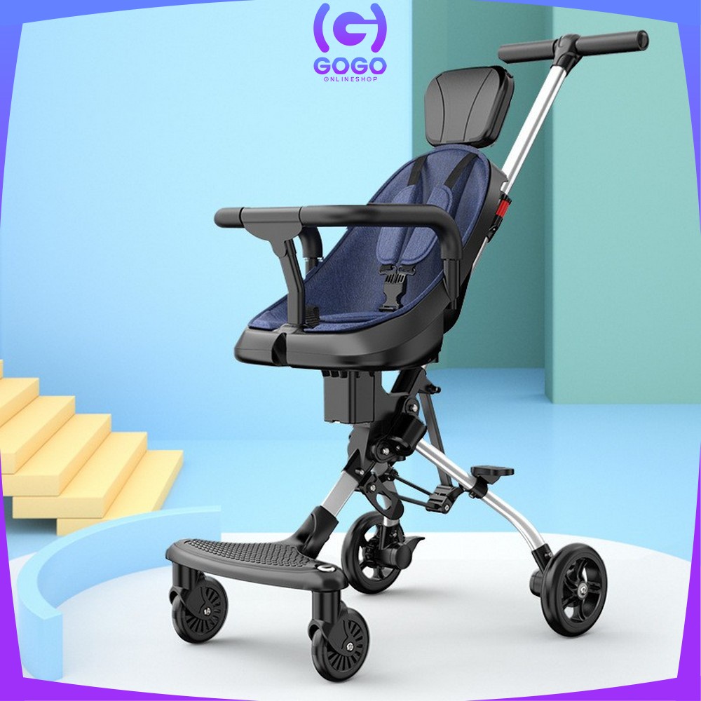 GOGO-C228 Magic Stroller Bayi Murah Stroler Anak Kereta Bayi Dorong Roda 4 / Baby Stroller Import