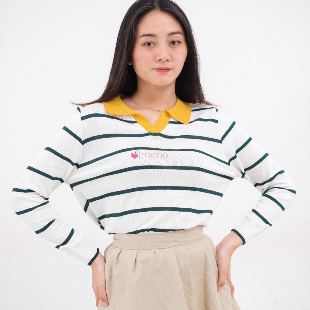 Polo Knit Stripe