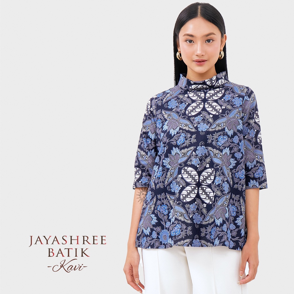 Jual Jayashree Batik Kavi Blouse Wanita | Shopee Indonesia