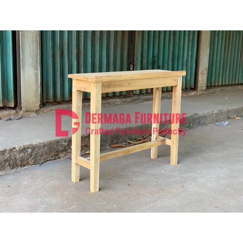 PRE ORDER MEJA BAR KAYU JATI MEJA CAFE DAPUR MEJA BELAJAR MEJA RIAS DEKORASI DERMAGA FURNITURE JEPAR