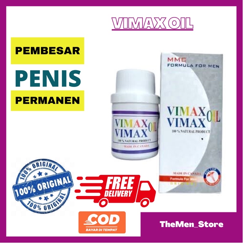 VIMAXX Oil asli 100% obat pembesar