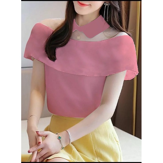 RALINE BLOUSE / BLOUSE WANITA / TERBARU / BLOUSE KOREAN / TERPOPULER