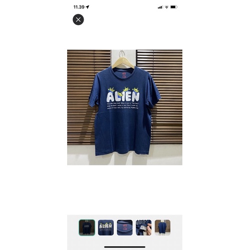 Kaos Alien Toy Story Uniqlo Second