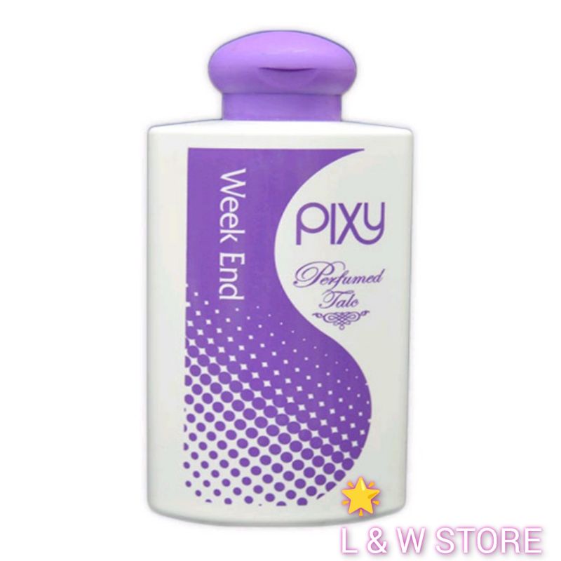 Pixy Perfumed Talc Week END bedak tabur 90gr