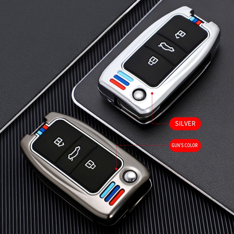 Casing Kunci Mobil Model Flip Bahan Zinc Alloy Untuk Roewe RX5 MG3 MG5 MG6 MG7 MG ZS GT GS 350 360 750