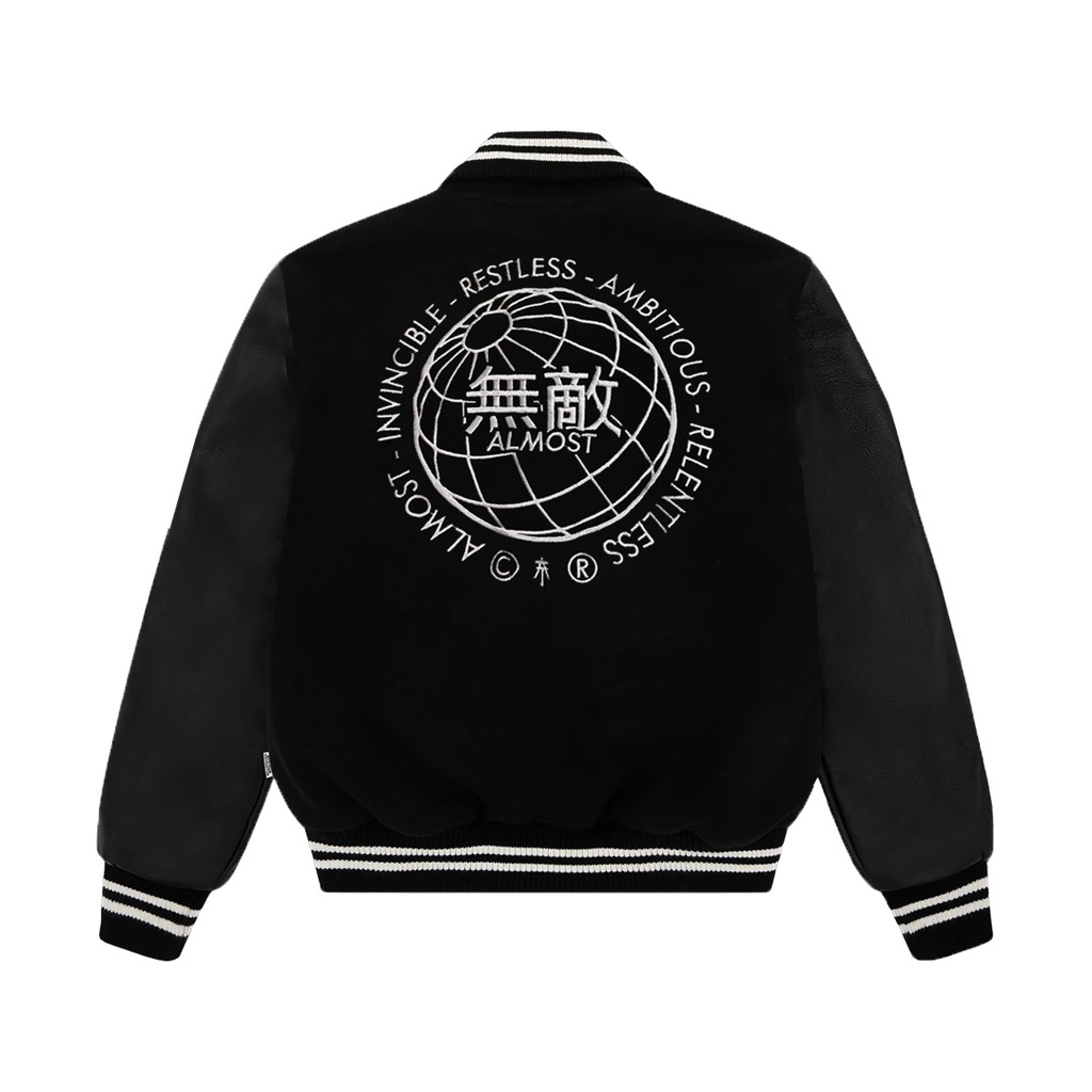 Almost Studio - Jacket Varsity - Unrivaled - Black