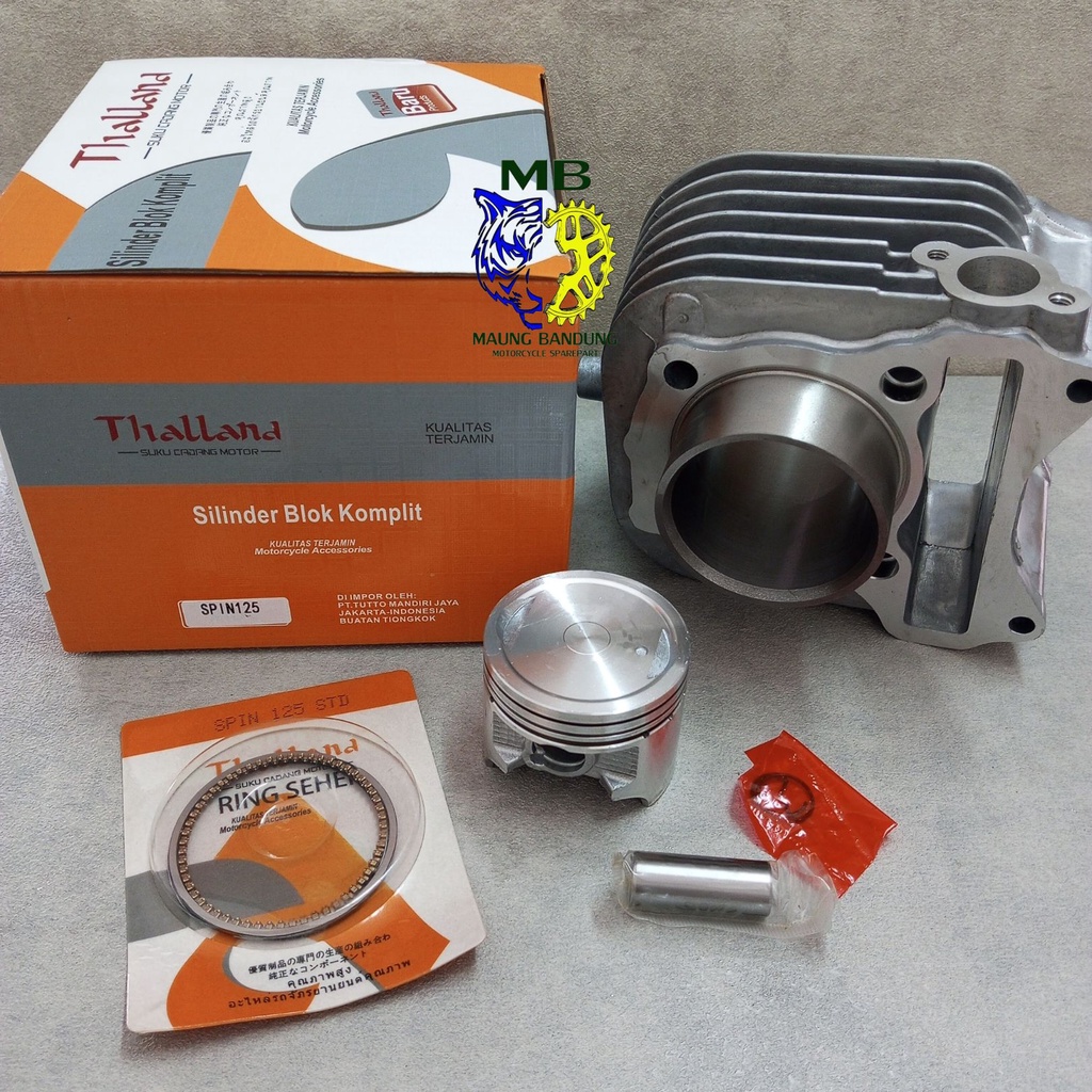 BLOK SEHER SPIN 125 THALLAND CYLINDER BLOK KOMPLIT SPIN 125 THALLAND