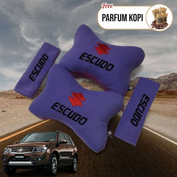 Bantal mobil escudo ungu