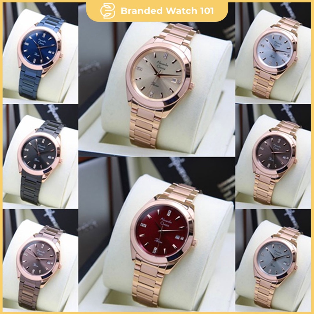 ORIGINAL Jam Tangan Wanita Alexandre Christie AC 2948 / AC2948 / 2948 Garansi Resmi 1 Tahun, Stainless