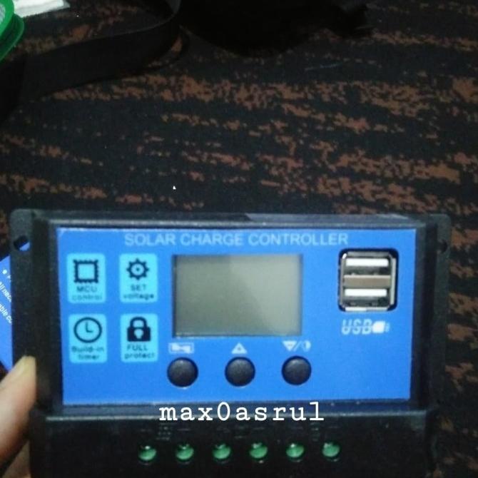Solar Charge Controller / Scc Untuk Solar Panel 20 A