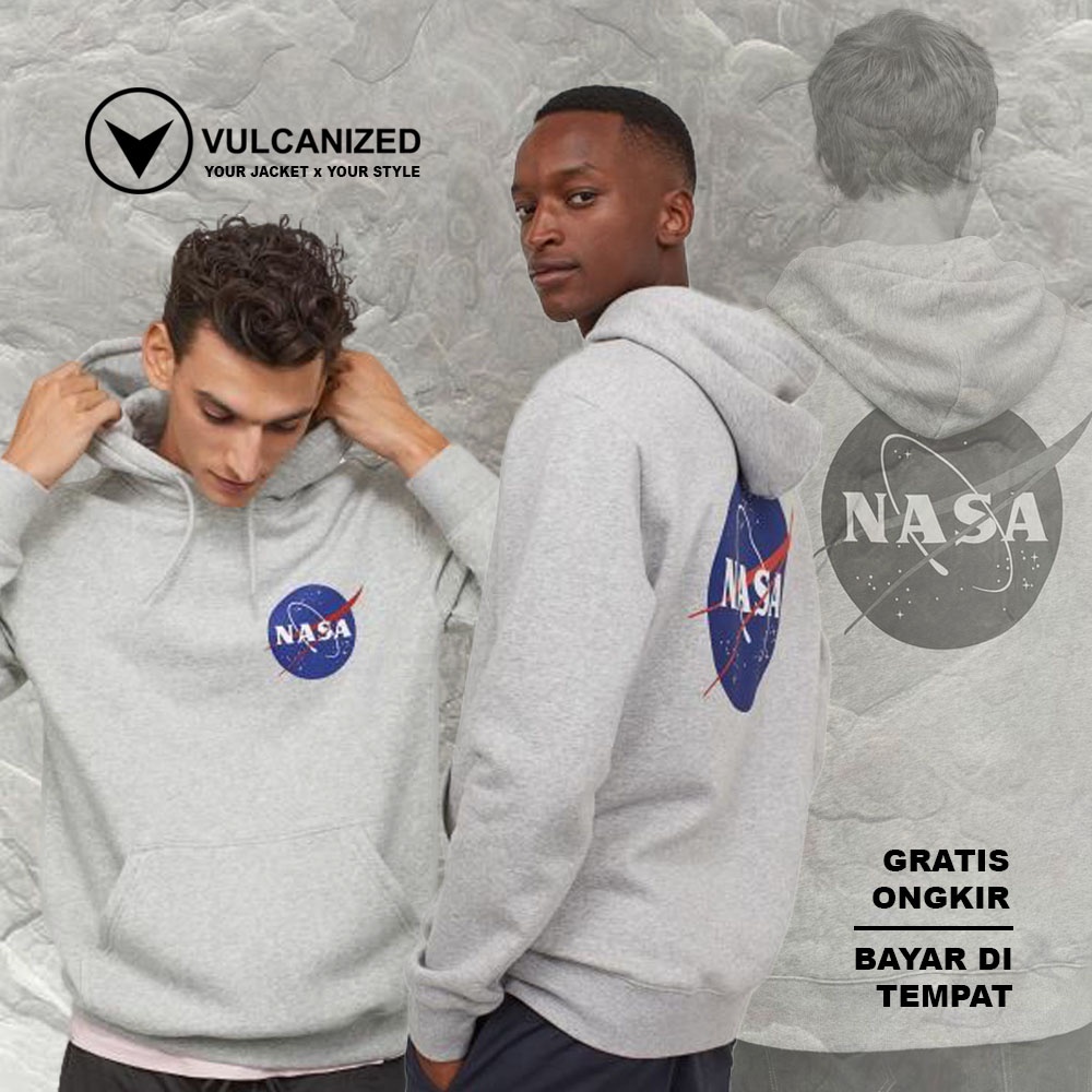 HOODIE H&amp;M NASA WORLD GREY