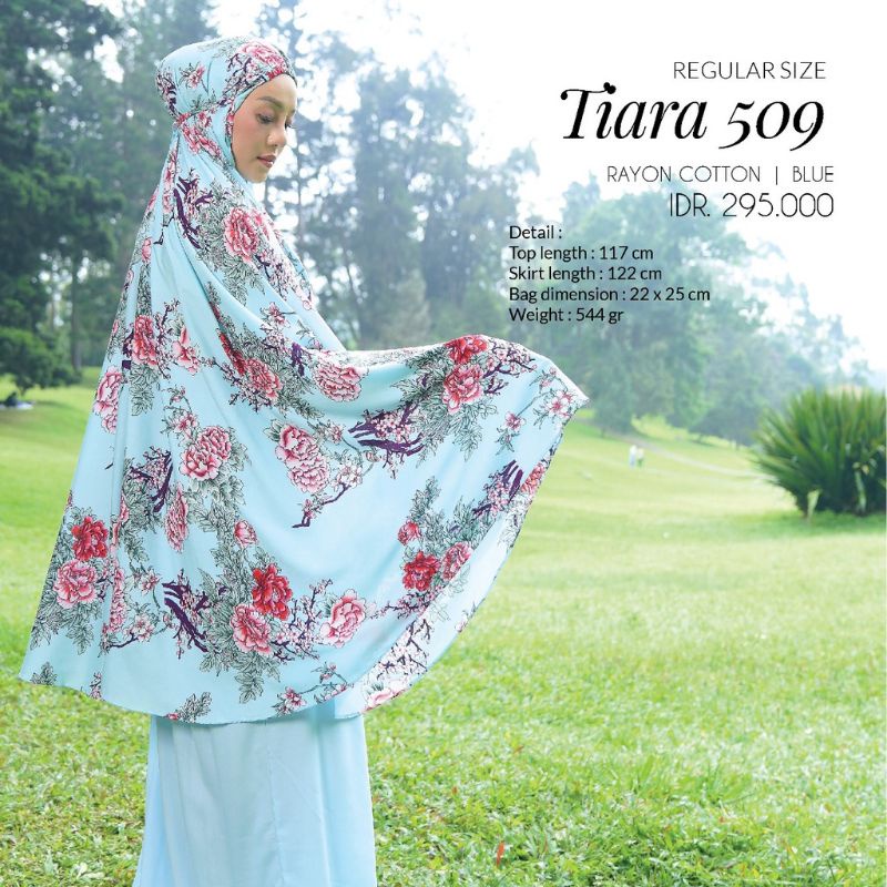 MUKENA TATUIS TIARA 509 SERIES DEWASA RAGULER