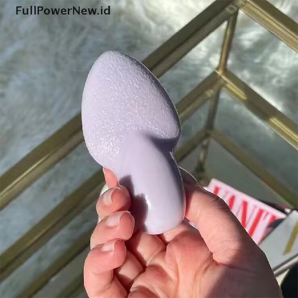 Power 1PC Spons Blender Aplikator Foundation Bahan Silikon Gel Untuk Makeup