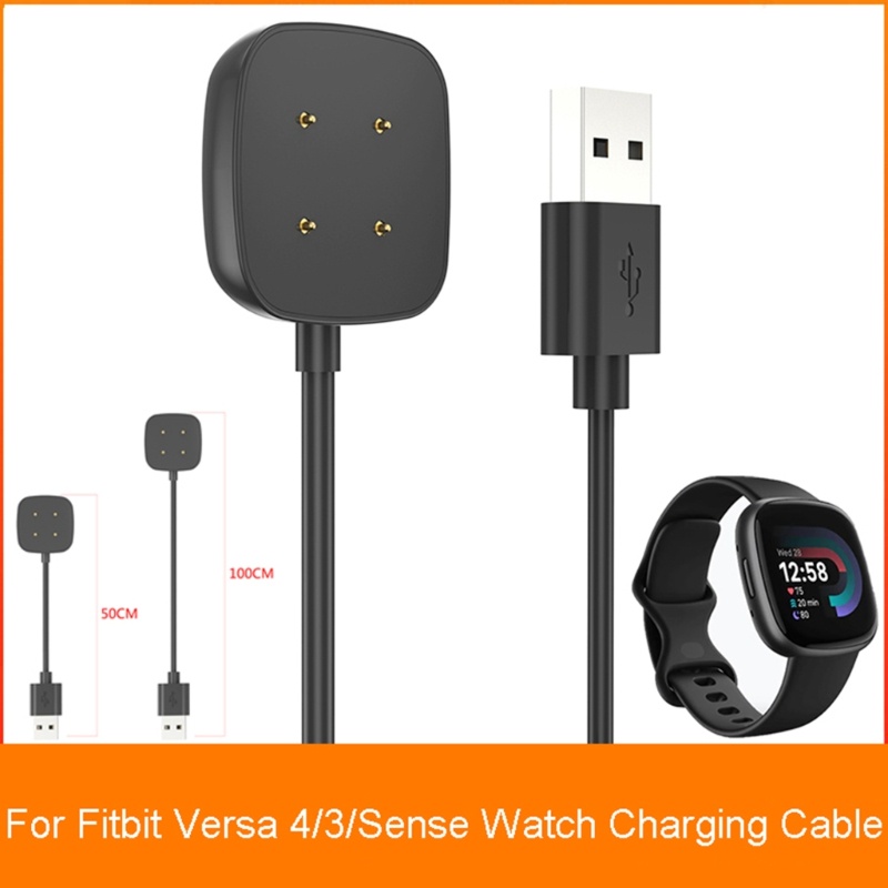 Cre Dock Charger Power Adapter Fast Charging Untuk Versa 4 / 3