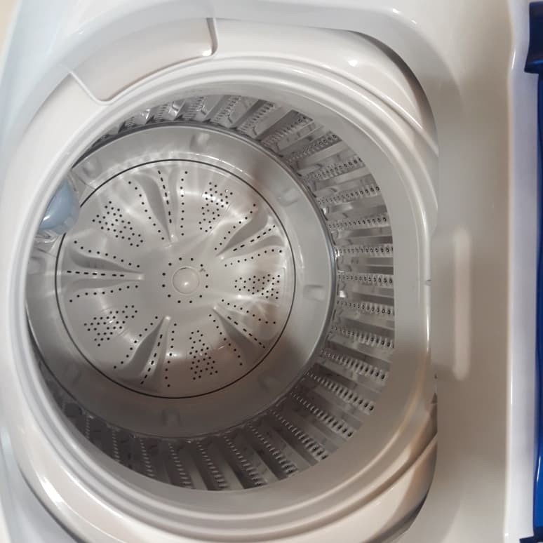 Mesin Cuci 1 Tabung AQUA QW 77 DH 7.5 KG Hijab Series HITAM otomatis