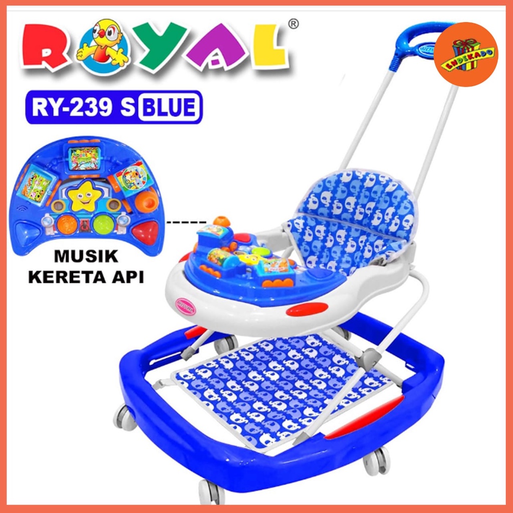 MAKASSAR! BABY WALKER ROYAL RY-239 S - Kereta Belajar Jalan