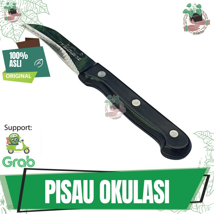 Pisau Okulasi Batang Tanaman Hias Buah Cangkok Sambung Pucuk Tajam Original Pisau Cangkok Tanaman Hi