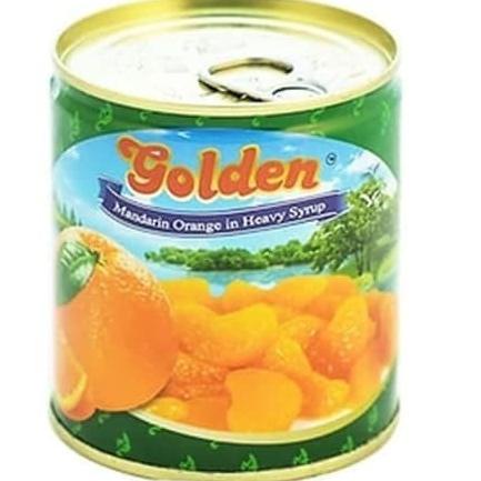 

CODEv2V6h--Golden Mandarin Orange In Syrup 312 gr / Buah Kaleng Jeruk Mandarin