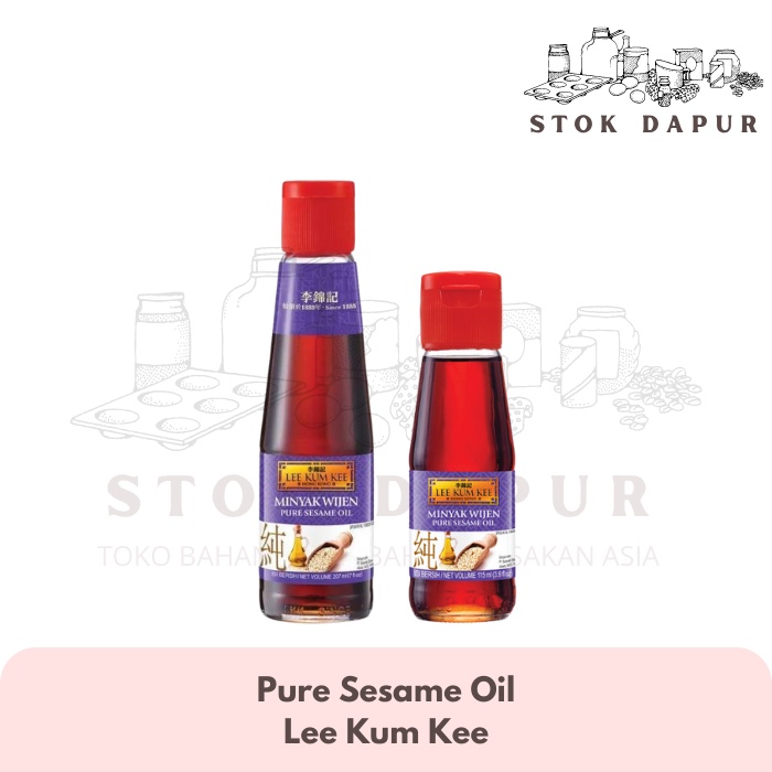 

Lee Kum Kee Pure Sesame Oil / Minyak Wijen Murni - 207 ml & 115 ml