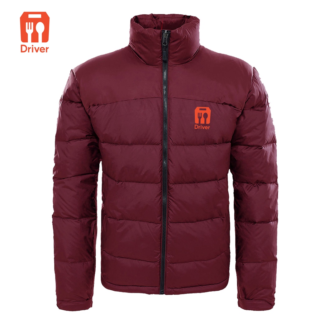 Jaket Pria bermotor Atribut ShopeFood Terbaru 2023 - Jaket Tebal Pria Ojol Shope food Waterproof dan