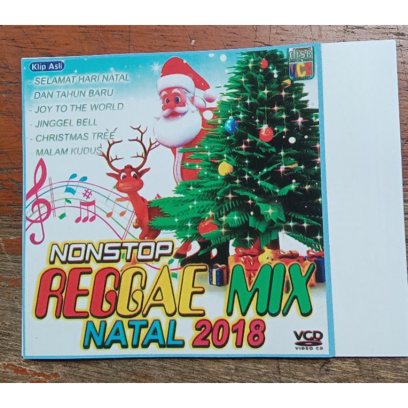 Kaset Vcd lagu Nonstop Reggae mix natal 2018