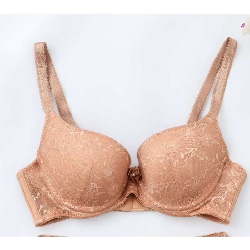 PROMO - FIORI Bra AURORA Skin | Bra  Kawat Busa Push Up Kait 2