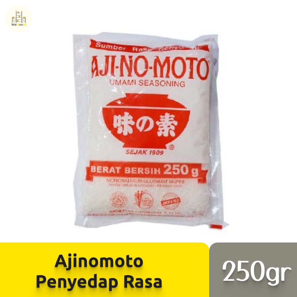 Jual Ajinomoto Penyedap Rasa 250gr Shopee Indonesia