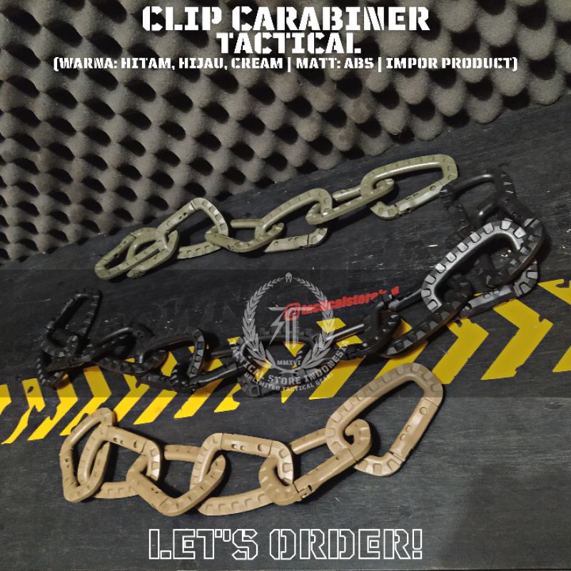 Carabiner Tactical D Ring - Karabiner Tactical