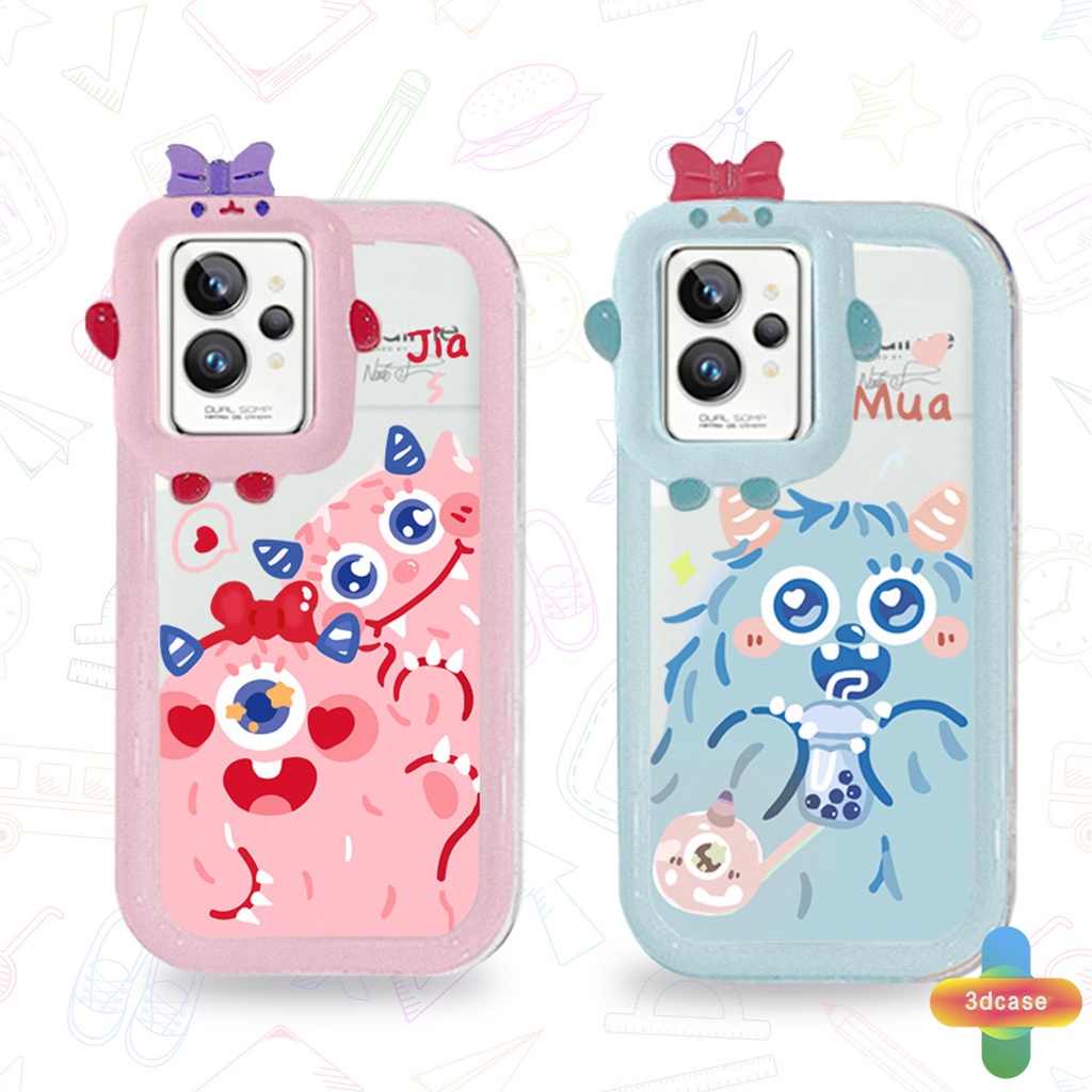 Case HP Realme C21 C31 C35 C25 C11 2021 C21Y C15 C20 C3 C12 C2 C25S 5S 5 5S 5i C17 7i 9i C1 C25Y C2 C3i 6i C20A V11 Narzo 20 10 10A 20A 30A A7 A5S A15 A16 Y12 Y20 Y15S A03 Little Monster Lens Couples Case